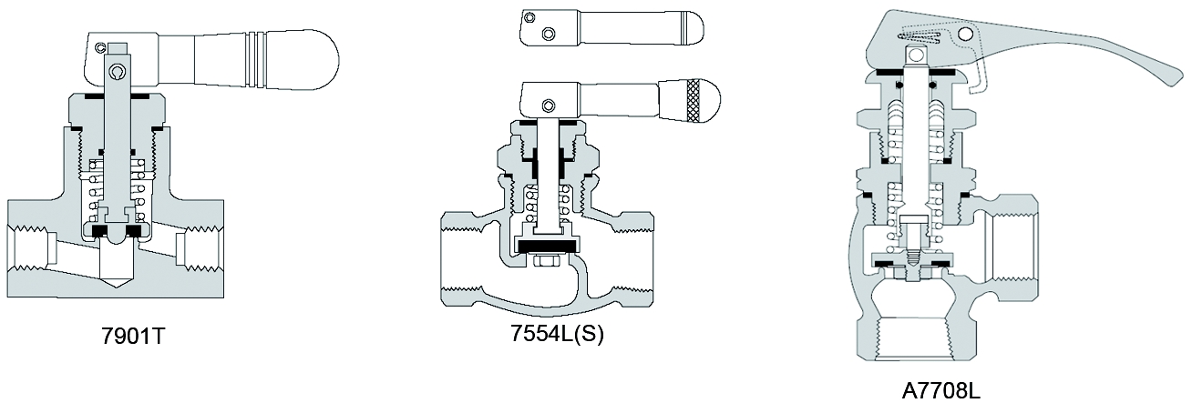 Bonnet Assembly - Quick Acting Valve Repair Kits